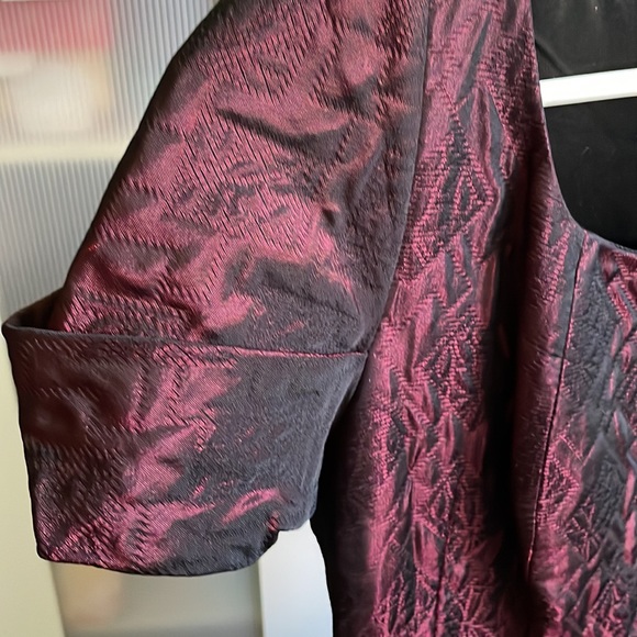 Beautiful dark wine dress for the wedding or holidays party, size 9 - Picture 2 of 8